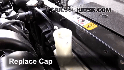 How to Add Coolant: Kia Forte (2014-2016) - 2014 Kia Forte LX 1.8L 4 Cyl.